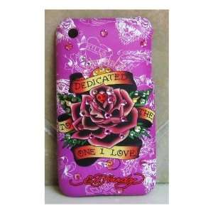  ED HARDY IPHONE CASE IPHONE 4G COVER ETERNAL LOVE TATTOO 