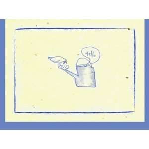   Note® Bird on a Watering Can Cards 4 pack