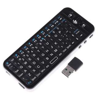 iPazzPort 2.4G Wireless Fly Air Mouse 2.4GHz Keyboard Mini IR Remote 