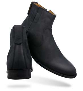   Plain Boot Mens Chelsea Ankle Boots M385 Black All Sizes  