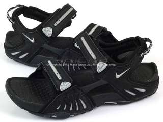 Nike Santiam 4 Black/Wolf Grey Outdoors Sports Sandals 2012 Mens 