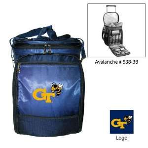 Georgia Polytechnic Institute Avalanche Picnic Cooler   Navy Digital 