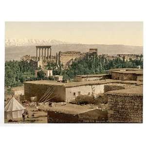  Photochrom Reprint of The Acropolis, Baalbek, Holy Land, i 