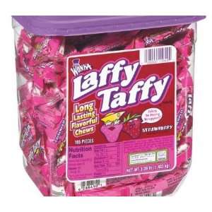 Laffy Taffy Strawberry 165 Piece Tub Grocery & Gourmet Food