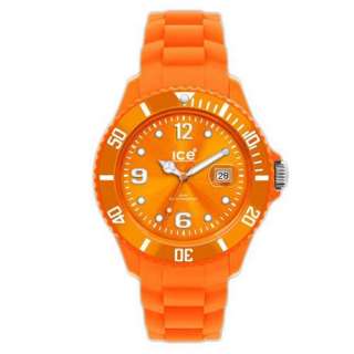   Silicone Collection Big Unisex Mens Orange Plastic Watch SI.OE.B.S.09