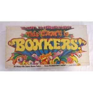  Vintage Bonkers Game 1978 Parker Brothers 