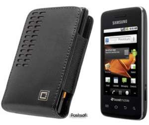 Leather Holster Case+Belt Clip Samsung Galaxy Prevail  