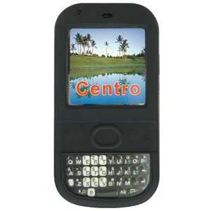   Rubber Jelly Skin Case Black For Palm Treo Centro 685 