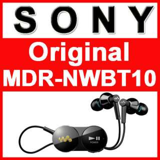   Sony MDR NWBT10 Wireless Headphones Black Canal Headphone  