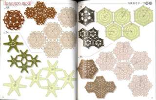 Crochet Motifs 100   Japanese Craft Book  