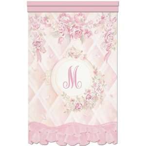 lady catherines roses chiffon petal personalized wall hanging  
