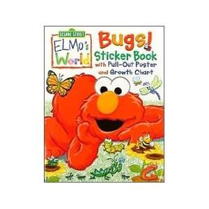   Activity & Poster Sesame Street Elmos World Bugs Book: Toys & Games