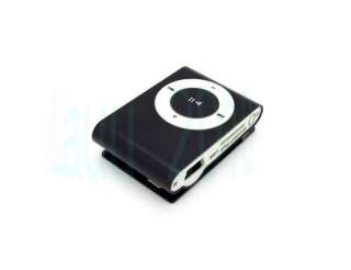 Fashion Clip Metal Mini USB  Music Media Player Support 1   8GB TF 