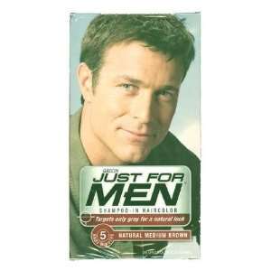  Just for Men Shampoo in Hair Color Grey to Medium Brown 