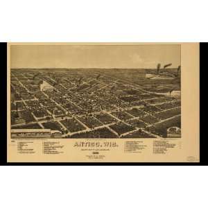  Historic Panoramic Maps of Wisconsin on CD Movies & TV