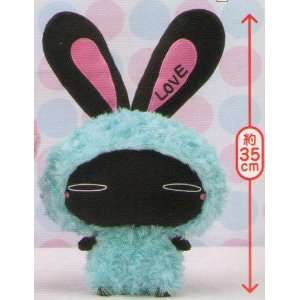  LOVE Bunny 2L Fuzzy Doll BIG (Blue Version) 35cm Push 