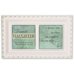   Jewelry Music Box For Dearest Daughter Jesus Loves Me: Home & Kitchen