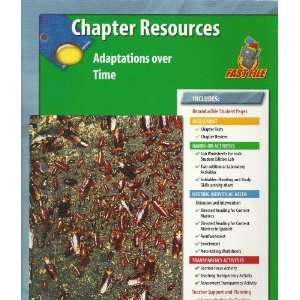   Chapter Resources   Fast File   Adaptations Over Time Glencoe Books