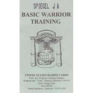  Basic Warrior Training Marine: Ca CORPS Camp Pendleton 