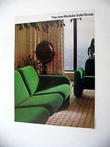 Herman Miller Ray Wilkes Modular Sofa Group print Ad  