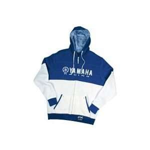  FACTORY EFFEX YAMAHA RACING QUILTED ZIP HOODY (X LARGE 