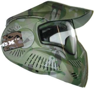 Annex Paintball MI 7 Black Sly Camo Thermal Paintball Goggle Mask Cam 
