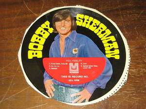 Bobby Sherman CEREAL BOX 7 Love  