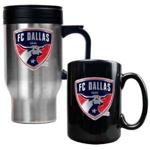 FC Dallas Coffee Cup & Travel Mug Gift Set