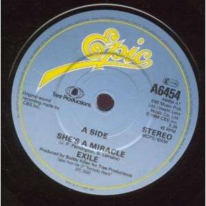   INCH (7 VINYL 45) UK EPIC 1984 EXILE (70S POP GROUP) Music