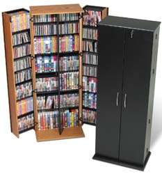 CD DVD Storage Cabinet w/ Lock 376 CD 192 DVD   NEW  