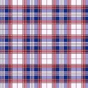  Plaid Blue and Red on Beige Wallpaper in Bright Ideas 