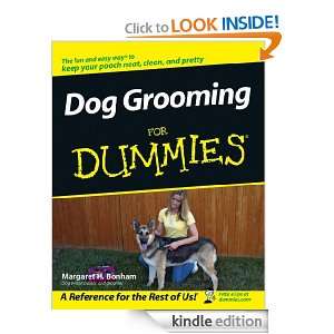 Dog Grooming For Dummies Margaret H. Bonham  Kindle Store
