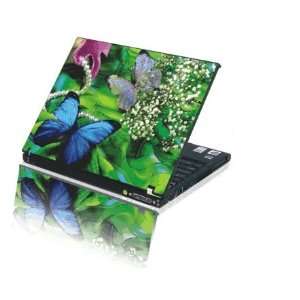  Laptop Notebook Skins Sticker Cover H215 Blue Butterfly 