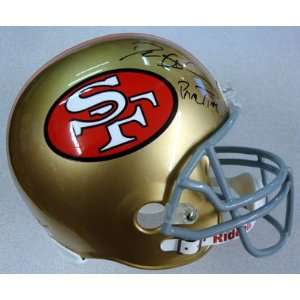  Deion Sanders Autographed SF 49ers Full Size Helmet Prime Time 