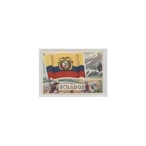   1956 Flags of the World (Trading Card) #61   Ecuador DP Collectibles