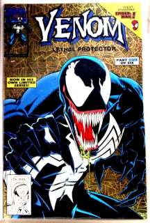 Venom #1 Lethal Protector Marvel Gold Edition + Bonus  