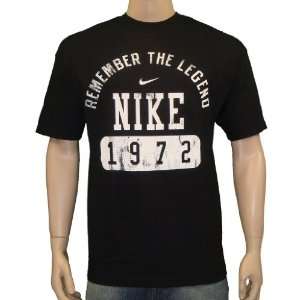  Nike Mens Remember The Legend T Shirt Black XL: Sports 