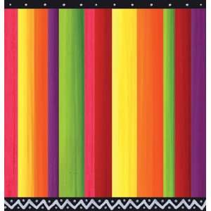    Fiesta Stripes Plastic Banquet Table Covers