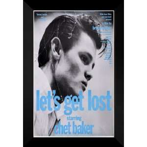  Lets Get Lost 27x40 FRAMED Movie Poster   Style E 1988 