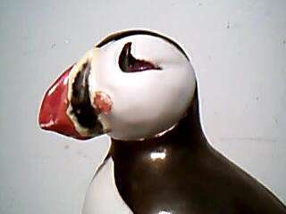 Early Andersen Design Studio Maine Pottery Puffin  
