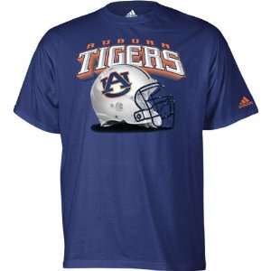  Auburn Tigers Big Helmet T Shirt: Sports & Outdoors