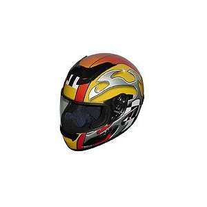  Yellow Blade Snell Motorcycle Helmet Automotive
