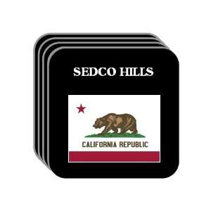  US State Flag   SEDCO HILLS, California (CA) Set of 4 Mini 
