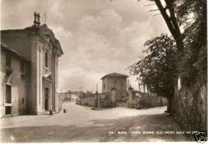 Italy postcard Roma Chiesa Domine Quo Vadis?(p78249)  