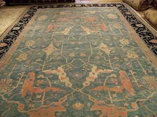 12x19 Beautiful Handmade Carpet LARGE OVERSIZE Vegetable Dye Wool New 
