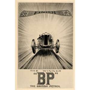  1926 BP British Petrol Gas Race Car F.C. Harrison Print 