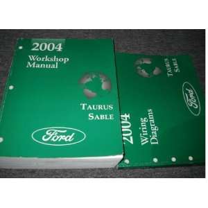 2004 Ford Taurus Mercury Sable Service Shop Manual SET (service manual 