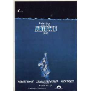  The Deep (1977) 27 x 40 Movie Poster Spanish Style A