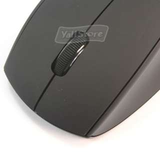 4G Wireless Optical Mouse Mic Black For USB PC Laptop/Notebook 