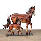 regalart 3d southwest horse mare foal table sculpture $ 27 99 time 